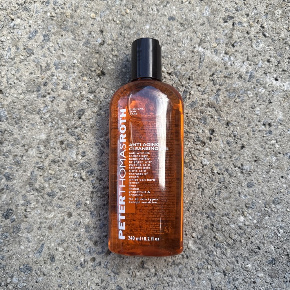 PETER THOMAS ROTH  ANTI-AGING CLEANSING GEL 8.2 fl. oz.    NEW & SEALED